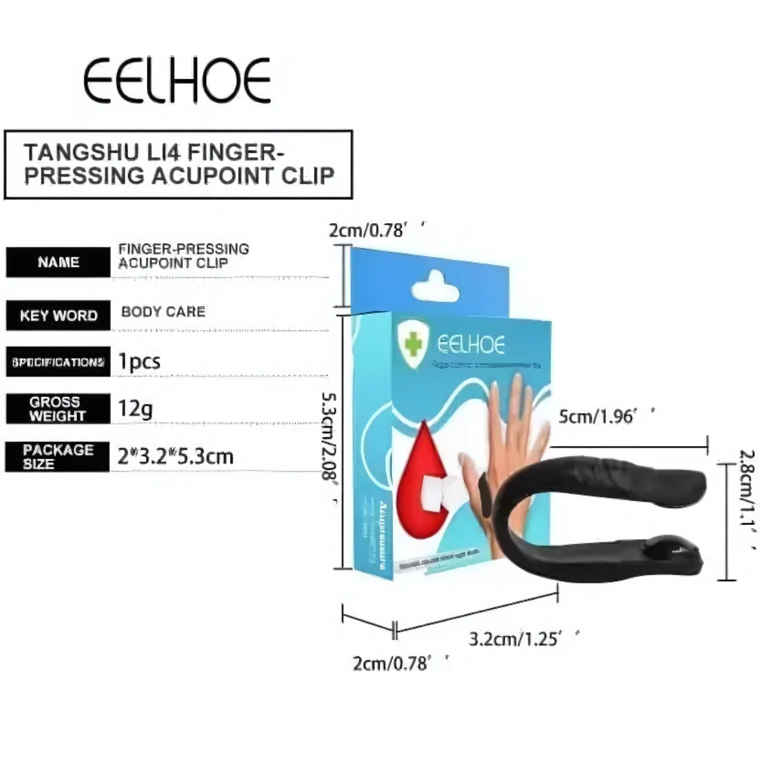 Sugar Control LI4 Acupressure Point Clip
